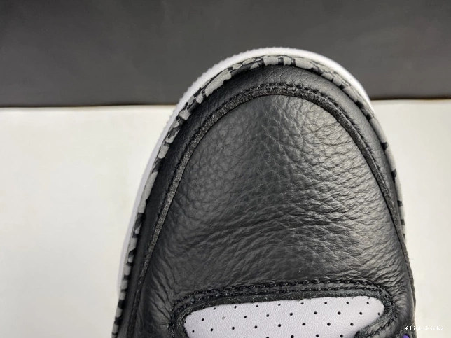 050 Court 3 CT8532 Air Jordan Retro Black Purple 0909